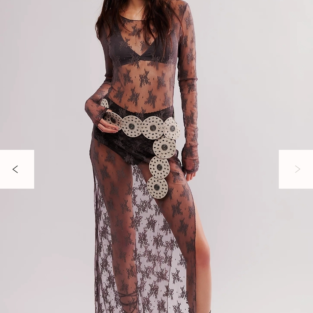 Free People Lady Lux Maxi Slip Size Xs